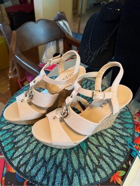 Strappy Vintage Guess Wedges